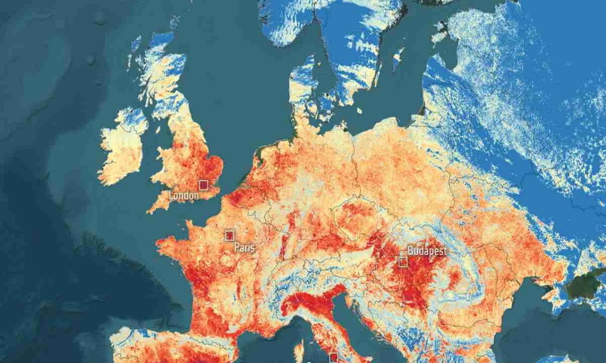 Ondata di calore in Europa