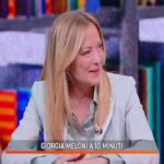 Giorgia Meloni a "10 minuti" di Nicola Porro