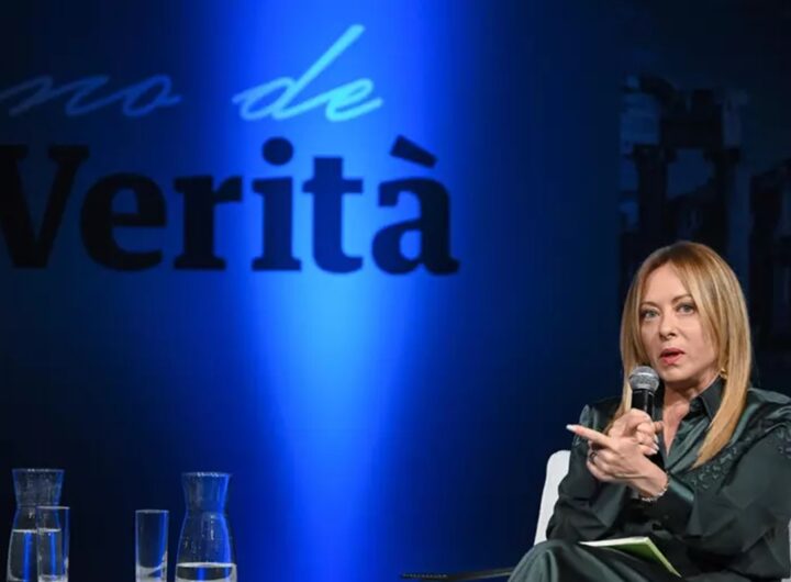 La premier Giorgia Meloni