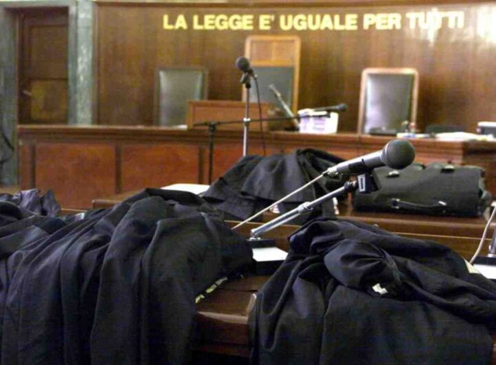 Un'aula di Tribunale