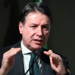 Il leader del Movimento 5 Stelle Giuseppe Conte