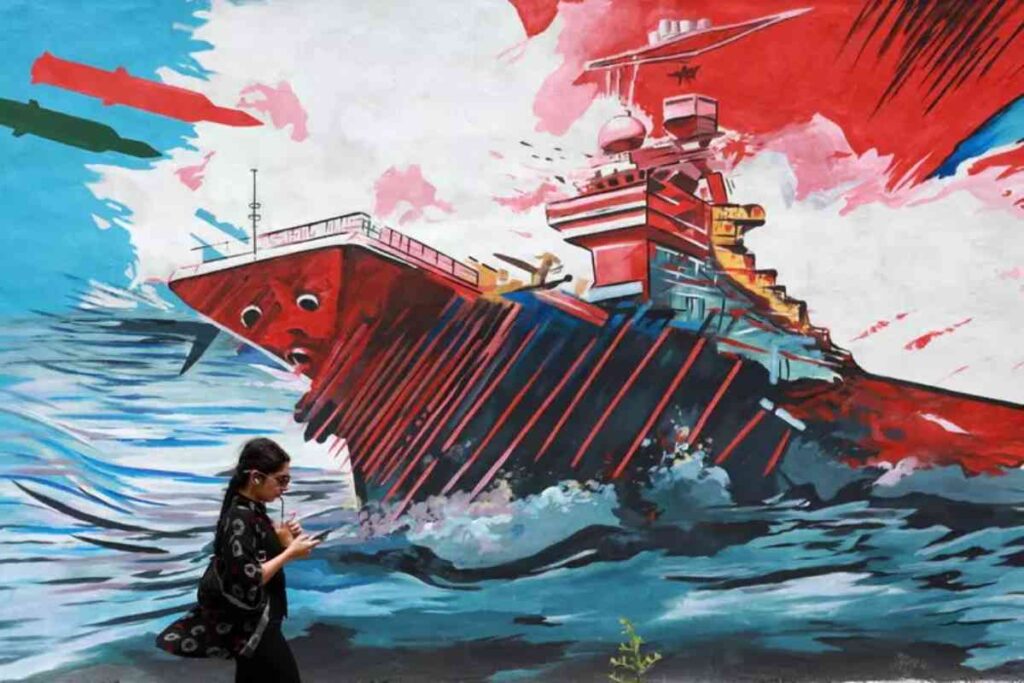 Un murale in Iran