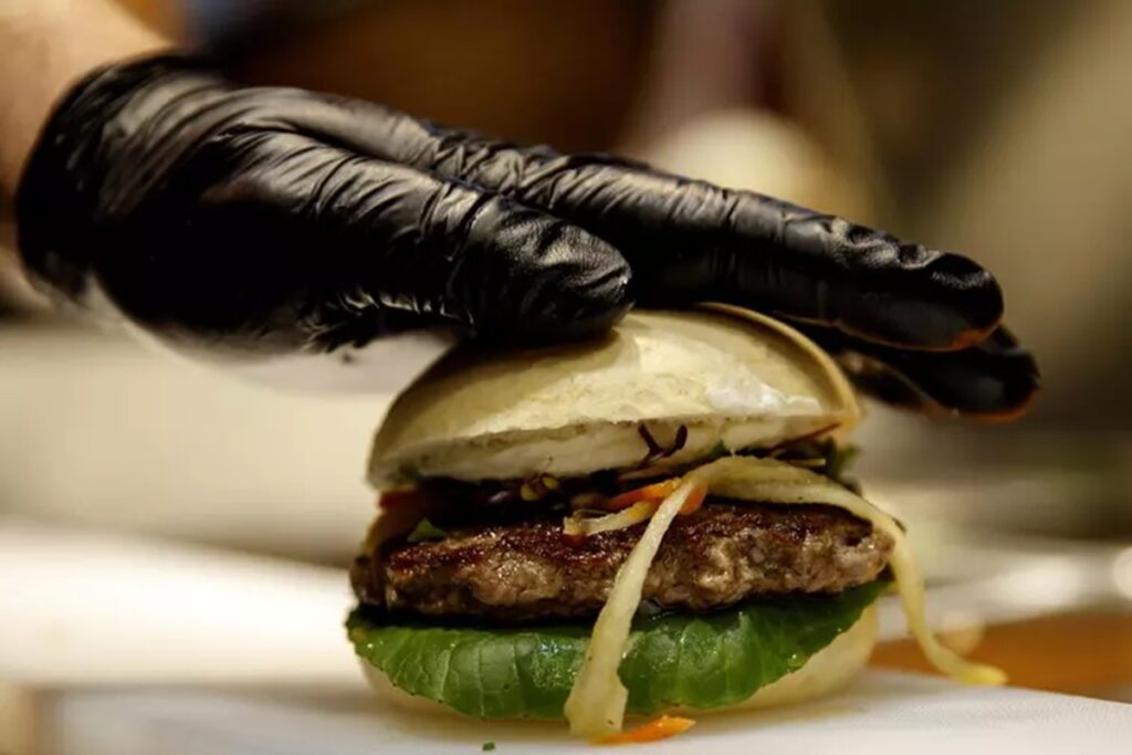 Un hamburger