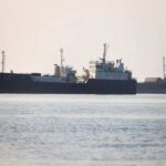 Una nave nello stretto di Hormuz