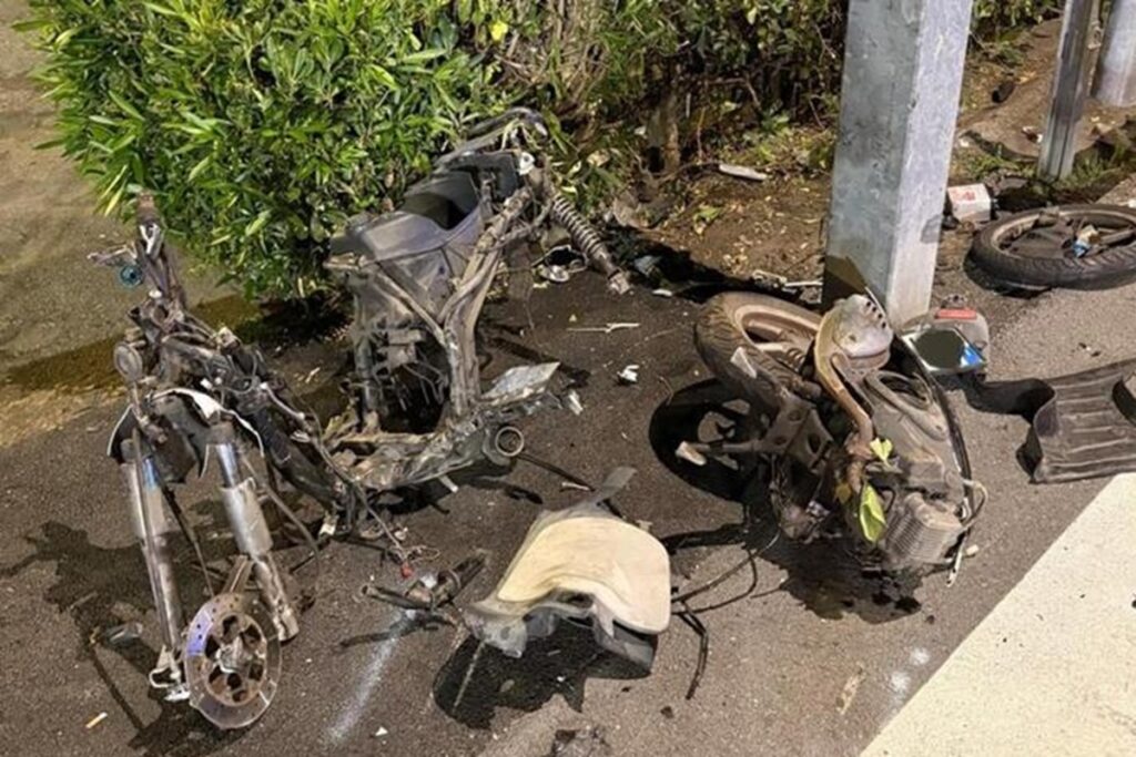 Schianto mortale a Ceriale, le immagini