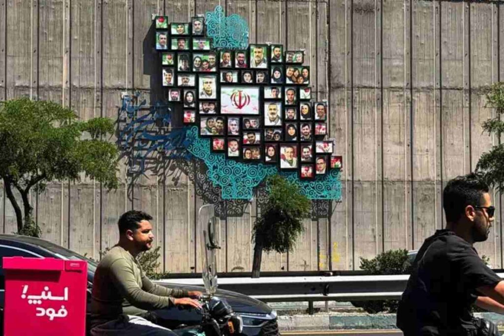 Una strada in Iran