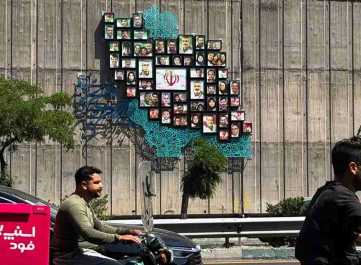 Una strada in Iran