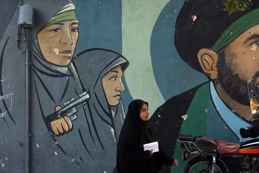 Un murale in Iran