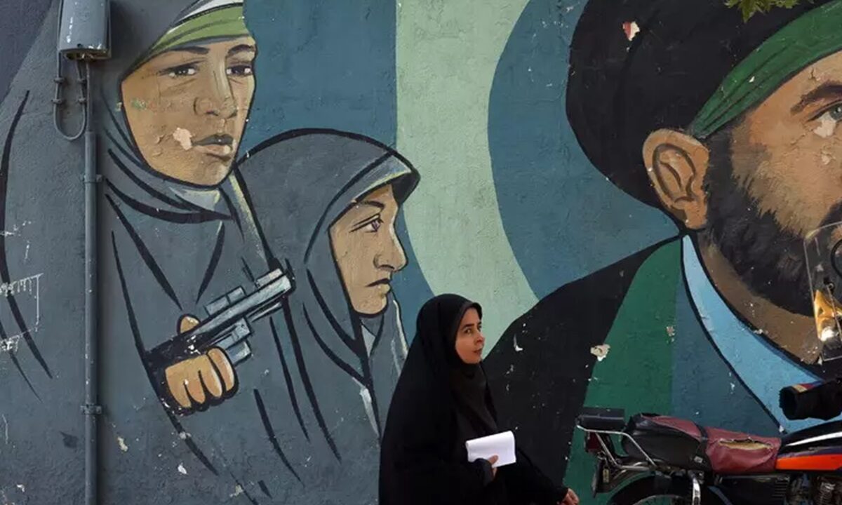Un murale in Iran