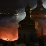 Cattedrale in fiamme