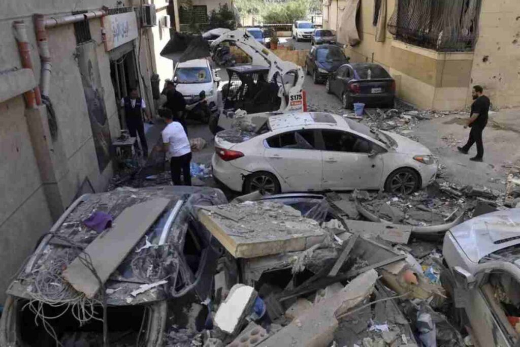 Bombe su Beirut