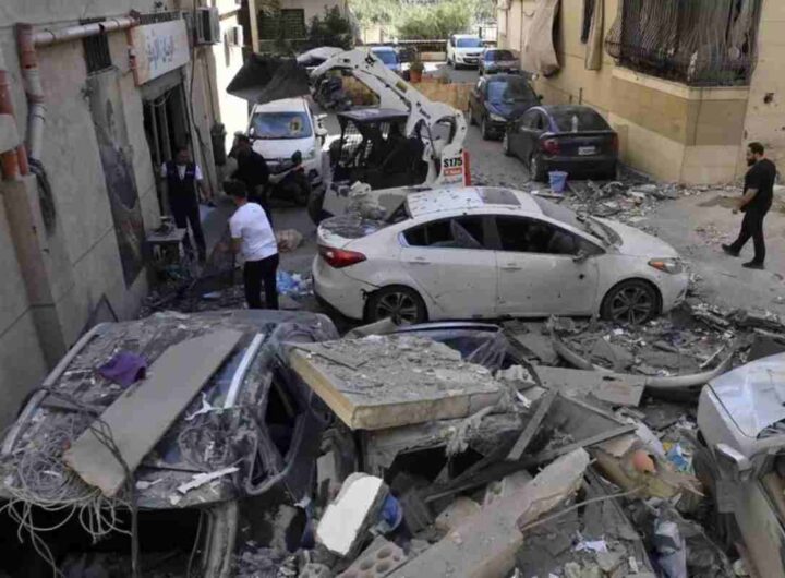 Bombe su Beirut