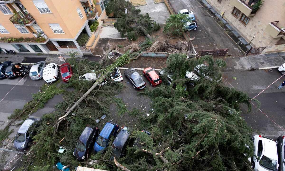 maltempo a roma