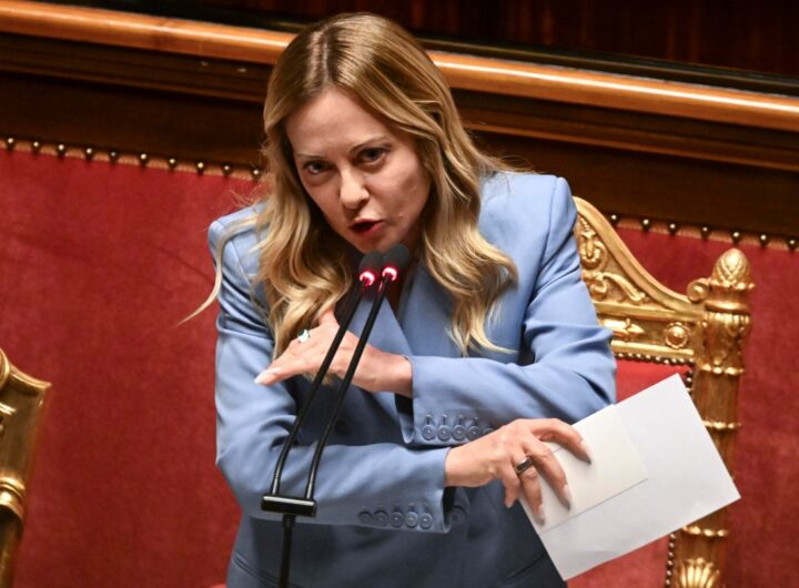 meloni al senato