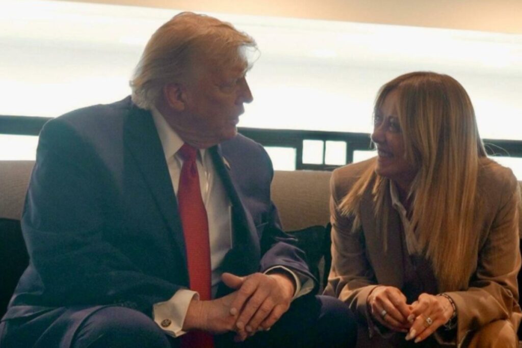 meloni trump