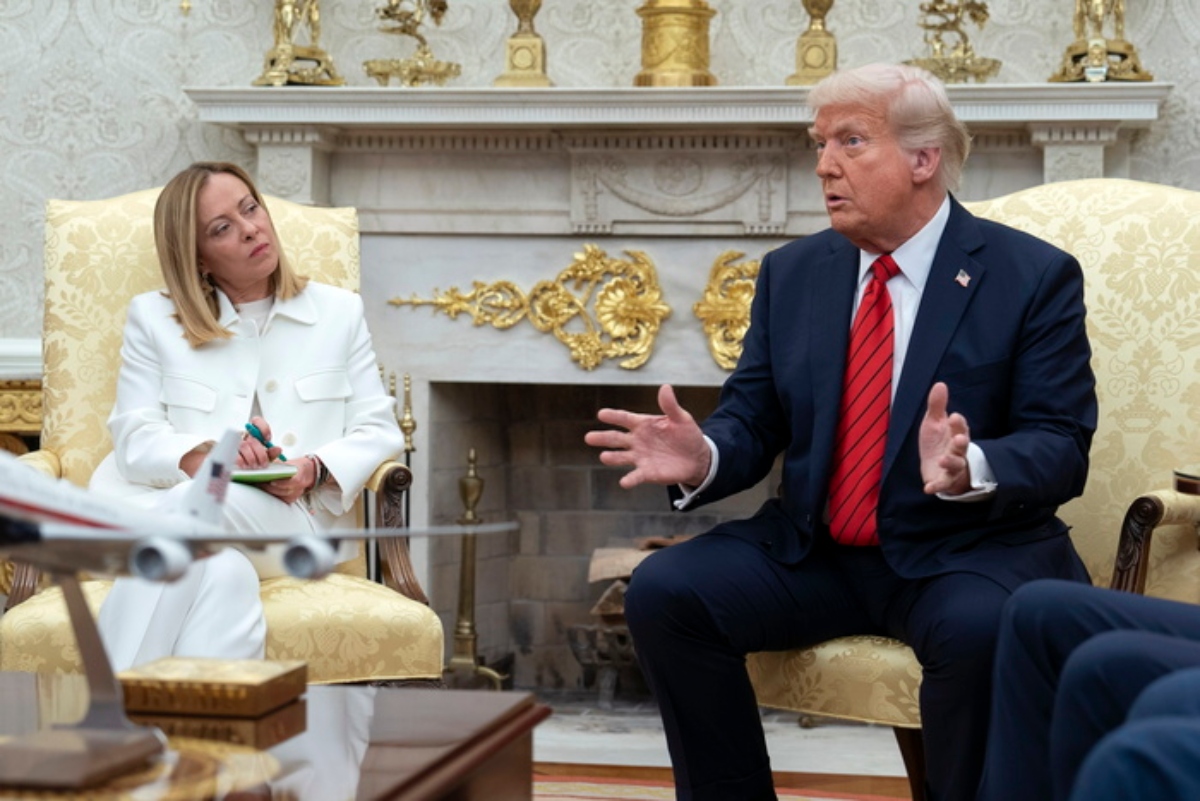 meloni trump