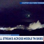 Il video della spettacolare meteora che ha attraversato i cieli di 15 stati americani