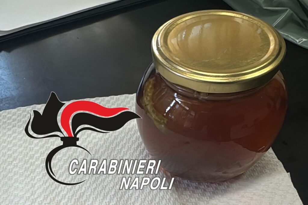 Miele da sballo, la droga sequestrata dai carabinieri
