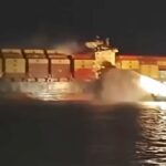 La nave Msc colpita dai razzi dei pasdaran