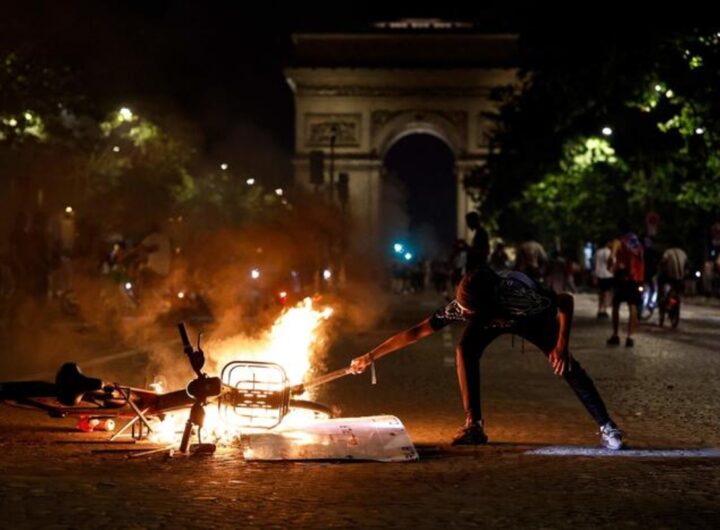 parigi dopo la finale champions
