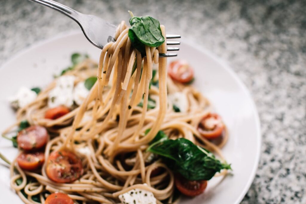 pasta con pomodorini