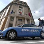 Polizia in servizio a Genova