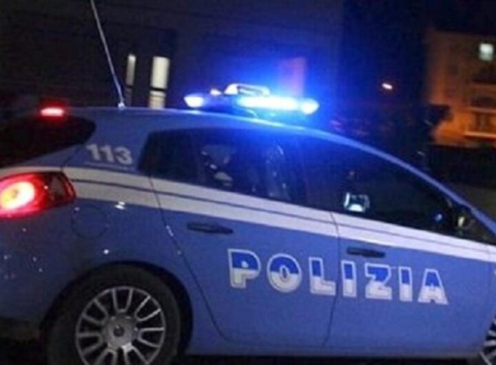 Una pattuglia di Polizia