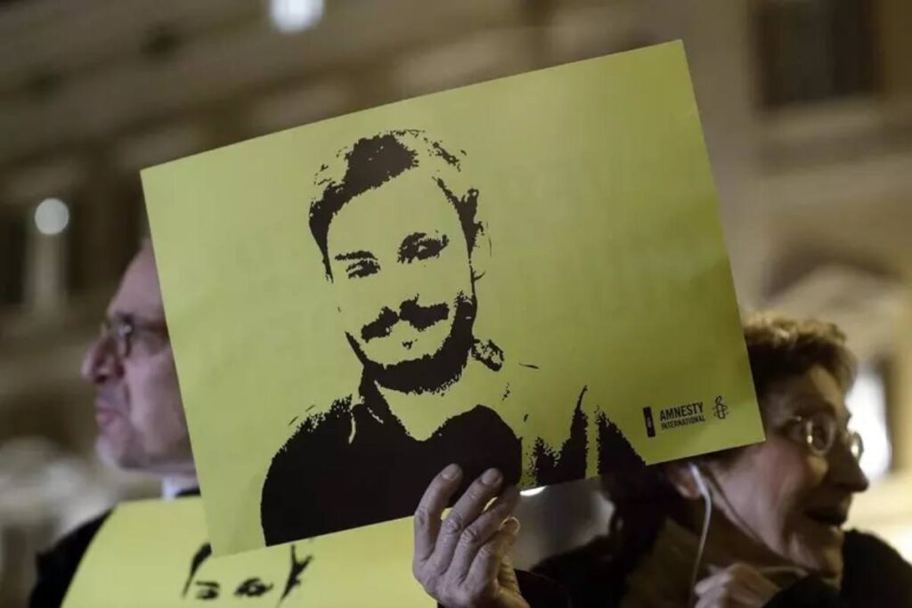 Uan foto di Giulio Regeni