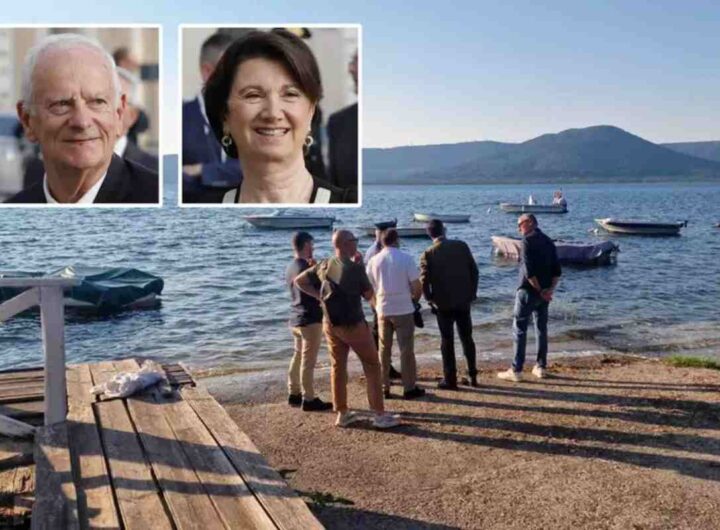 I sommozzatori cercano il marito della ministra Roccella disperso nel Lago di Vico