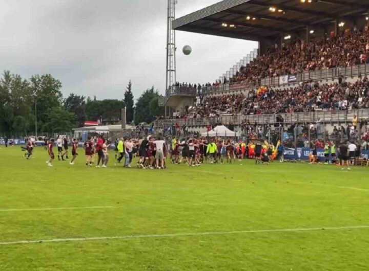 Il Valorugby Emilia è campione d’Italia per la prima volta nella storia