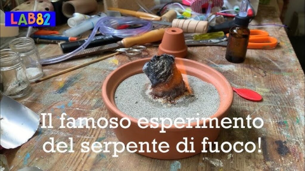 esperimento serpente di fuoco