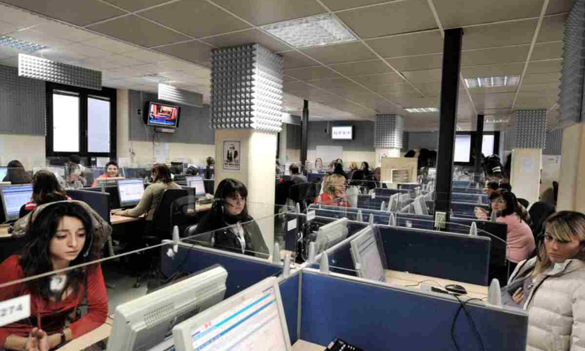 Un'azienda di telemarketing