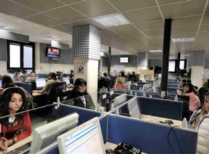 Un'azienda di telemarketing