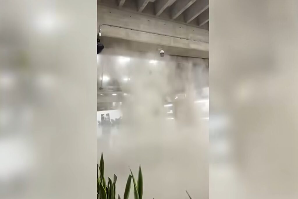 Il momento del terremoto in Venezuela