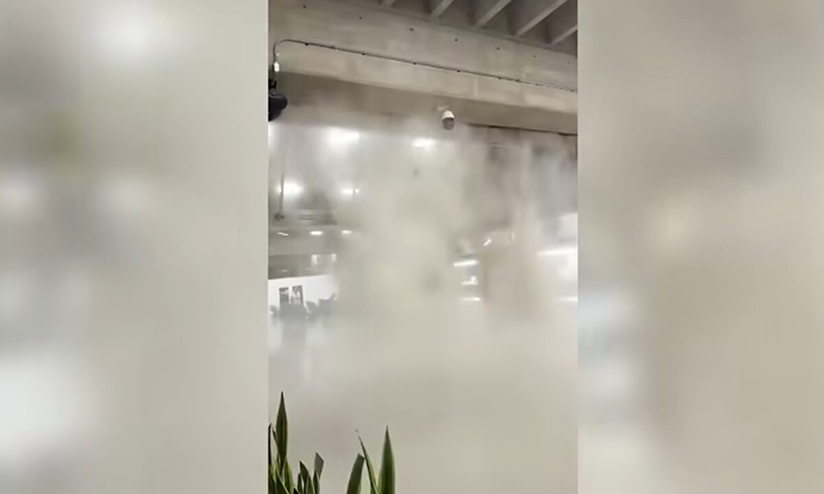 Il momento del terremoto in Venezuela