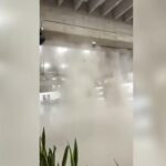 Il momento del terremoto in Venezuela