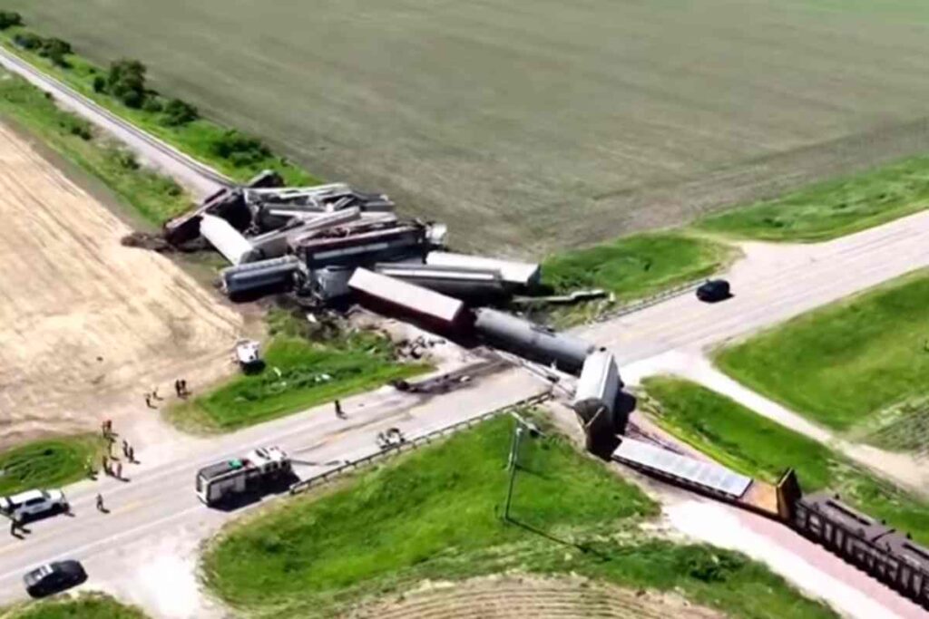 Treno travolge camion