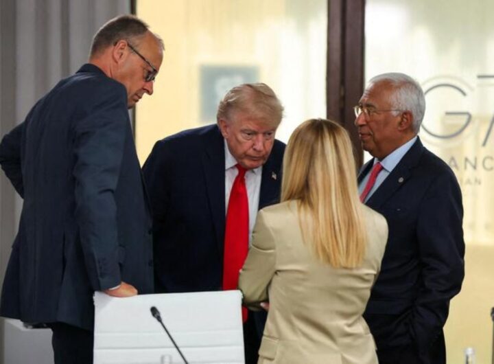trump meloni g7