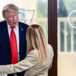 Donald Trump e Giorgia Meloni