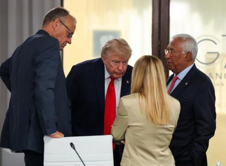 Siparietto tra Donald Trump e Giorgia Meloni