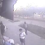 L'accoltellamento avvenuto a San Siro, un frame del video