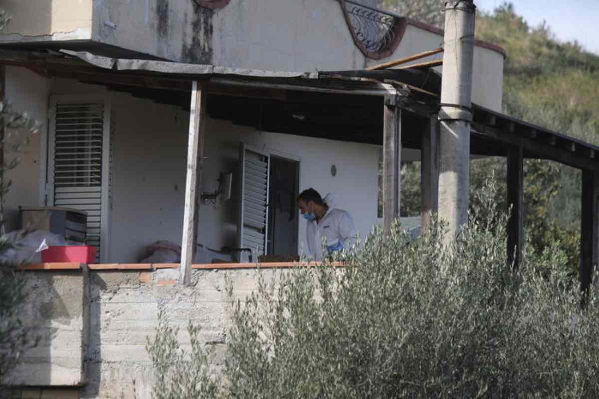 La villetta della tragedia di Altavilla