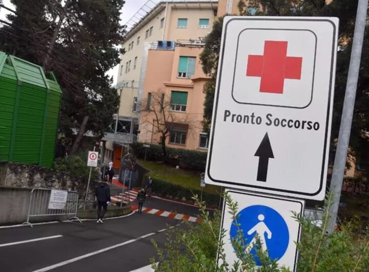 Un'ambulanza