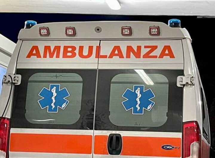 Un'ambulanza