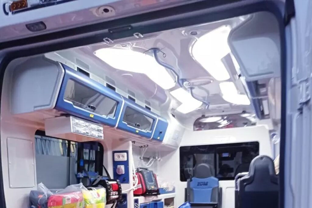 Un'ambulanza