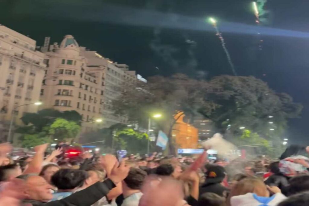 Festa per l'Argentina in finale