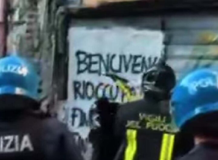 Centro sociale sgombero