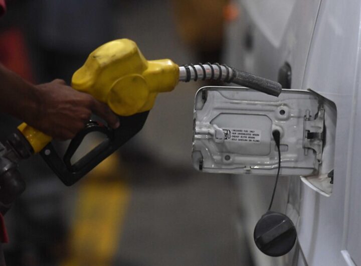 Una pompa di benzina