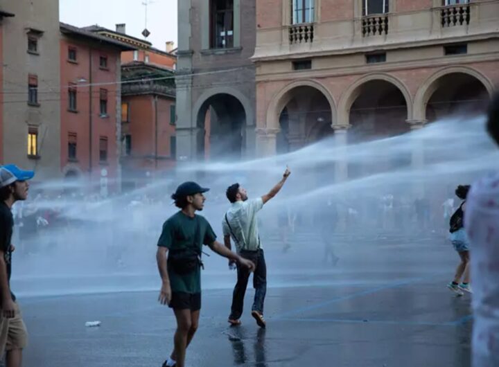 Manifestazione a Bologna per Fakir