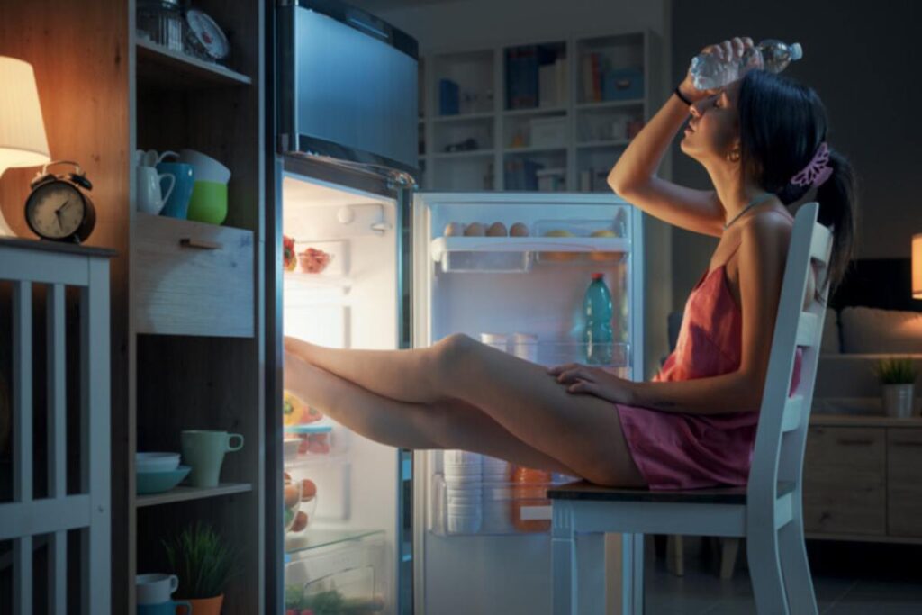 caldo di notte